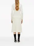 Топ на молнии JIL SANDER, белый - фото 3