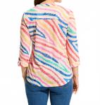 Топ с рукавом три четверти Zebra в цвете Trailblazer FDJ, Trailblazer - фото 2