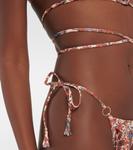 Плавки бикини с принтом Bananhot, India Paisley Print - фото 4