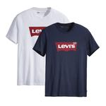 Рубашка LEVI'S , темно-синий/белый - фото