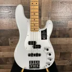 Бас-гитара Fender American Ultra II Precision, цвет Avalanche, 376 - фото