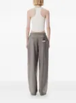 Брюки средней посадки Alexander Wang, серый - фото 3