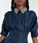 Мини-платье Cielo с декоративными элементами Rebecca Vallance, темно-синий - фото 4