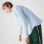 Рубашка с длинным рукавом Lacoste Cotton Oxford, синий - фото 5