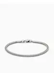 Браслет Snake Tom Wood, серебристый - фото