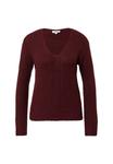 Джемпер s.Oliver MIT V-AUSSCHNITT, Bordeaux/Dark Red - фото 6