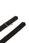 Ремень KARL LAGERFELD AUTOGRAPH ENAMEL BELT, Black - фото 4
