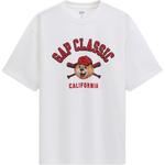 Футболка унисекс GAP, синий - фото 3