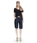 Шорты-бермуды от Kathleen A.P.C., цвет stonewashed indigo - фото 2