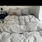 LUOLAI HOME Простыня 150x200 см, пододеяльник 1 шт - фото 3