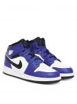 Кроссовки Air Jordan 1 Mid (GS) DQ8423 402 Nike, синий - фото 2