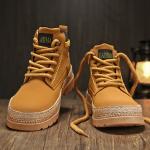 Мужские ботинки Cahhrrn X Martin Boot Men Beige Gaisima - фото 5