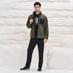 Флисовая куртка мужская Descente, хаки - фото 9