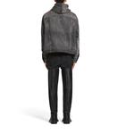 Куртка Balenciaga Pull-Over Jacket 'Black Japanese Denim', черный - фото 4