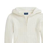 Polo Ralph Lauren Свитер FW24 теплый белый детский - фото 6