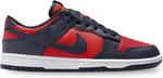 Кроссовки Nike Mens Dunk Low Retro, University Red White Obsidian - фото 2