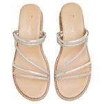 Шлепанцы женские Teenmix, серебряный - фото 4