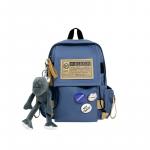 Рюкзак DCLOUD Backpacks, Gray with Badge+Gray Frog - фото 4