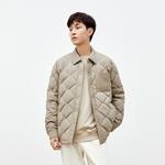 Унисекс пуховик PEACEBIRD MEN, light camel (loose fit) - фото 10