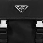 PRADA Нейлоновая сумка комбо мужская черная наплечная - фото 7