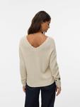 Бежевый свитер Vero Moda - фото 2