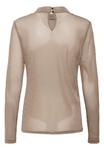 Блуза Saint Tropez DELILASZ LS BLOUSE, Pine Bark/Cognac - фото 6