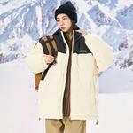 Пуховик унисекс Jeep, черный/белый - фото 13