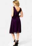 Элегантное платье HotSquash, фиолетовый - фото 2