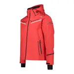 Куртка CMP Zip Hood 31W0307 softshell, красный - фото 3