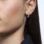 Матричные мини-серьги-кольца Swarovski - фото 7