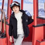 Детские пуховики/жилеты Converse, черный - фото 4