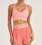 Спортивный бюстгальтер Endure Open Back Tank в цвете Melon Orange THRIVE SOCIETE - фото