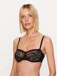 Бюстгальтер-балконет Maison Lejaby, черный - фото