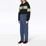 Толстовка GUCCI Interlocking G Print Hoodie 'Black', черный - фото 2