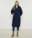 Пуховик женский Tommy Jeans длинный, синий - фото 2