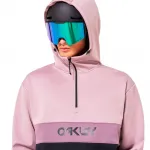 Куртка Oakley Tnp nose grab hoodie softshell, розовый - фото 6