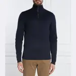 Шерстяной свитер обычного кроя Calvin Klein, синий - фото