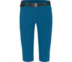 BERGSON Универсальные походные брюки 3/4, легкие в уходе, синие - фото