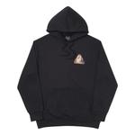 Толстовка tri-bury hoodie 'black' Palace, черный - фото