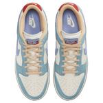 Кроссовки Nike Dunk Low Premium Denim Turquoise, бежевый/синий - фото 4