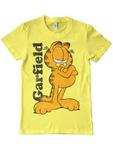 Футболка желтого цвета Garfield - фото