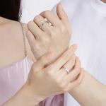 Кольцо Unisex VIGG, Interweaving Couple Rings - фото 10