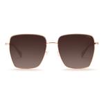 Солнцезащитные очки женские MOSCHINO, черный градиент - фото 3