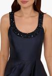 Платье Adrianna Papell BEADED MIKADO, Midnight/Dark Blue - фото 4