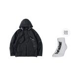 Куртка ветровка унисекс ENSHADOWER, белый+пуховый утеплитель - фото