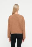 Кардиган ONLY ONLRENE LIFE CARDIGAN, Mocha Mousse /Mottled Light Brown - фото 3