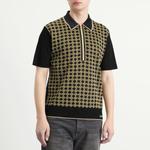 Ma quad zip polo Amiri, черный - фото 2