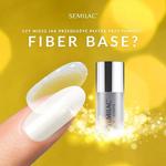 База для гибридных лаков Fiber Base, 7 мл Semilac - фото 6