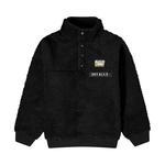 Пуловер Human Made Boa Fleece Pullover, черный - фото