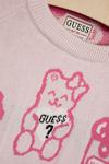 Детский свитер Guess, розовый - фото 3
